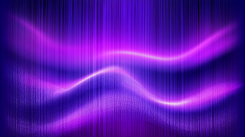 Luminous Waves of Violet and Magenta
