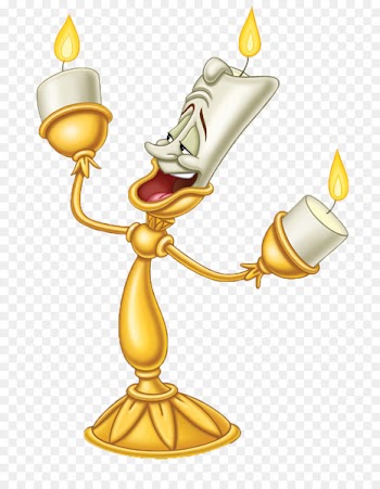 Lumière Beauty and the Beast Belle Cogsworth - lumiere 