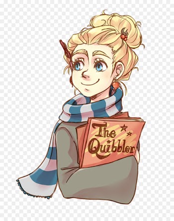 Luna Lovegood Hermione Granger Harry Potter fandom Art - BEATRIX POTTER 