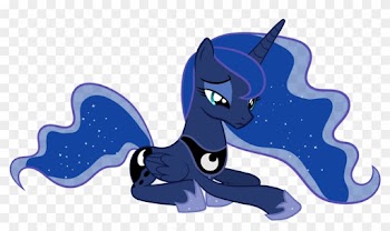 Luna On A Cloud 2 By Mysticalpha On Deviantart - Princess Luna Cute