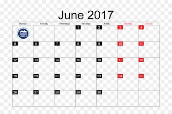Lunar calendar 0 Template Lunar phase - June Bank Holiday 