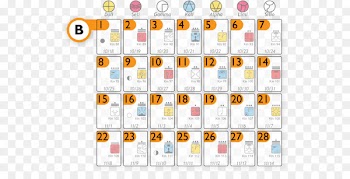 Lunar calendar Dreamspell Lunar phase Time - time 