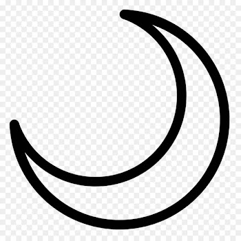 Lunar phase Computer Icons Symbol Crescent Moon - moon crescent 