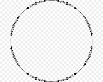 Lunar phase Moon Clip art - circular border 