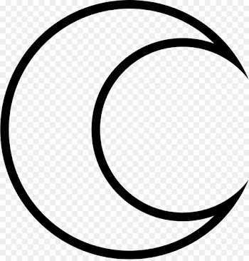 Lunar phase Moon Shape Clip art - moon crescent 