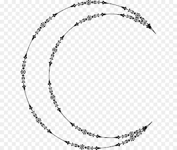 Lunar phase Moon Star and crescent Clip art - moon 