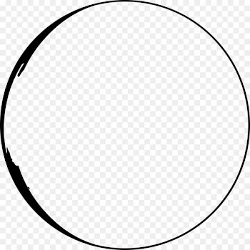 Lunar phase New moon Symbol - moon phase 
