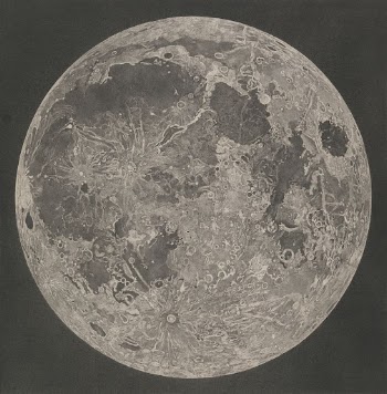 Lunar Planisphere, Flat Light | Free Photo - rawpixel