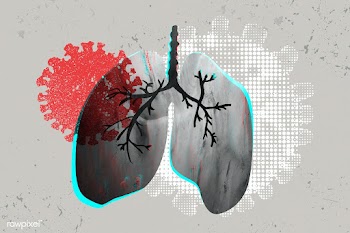 Lungs infected with coronavirus background | Free  illustration - 2316966