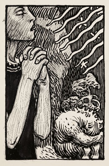 Luonnos rukoilevaan impeen, 1907, by Akseli | Free Photo - rawpixel