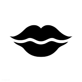 Luscious full lips graphic illustration | Free stock vector - 444688