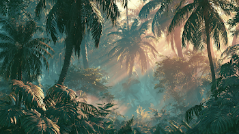 Lush Tropical Rainforest Landscape