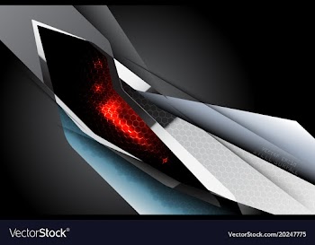 Luster steel surface scene vector image