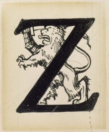 Luutnantti ziden-runon alkukirjain z, 1897 | Free Photo - rawpixel