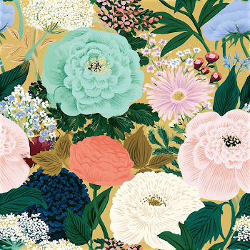 Luxurious Botanical Floral Pattern