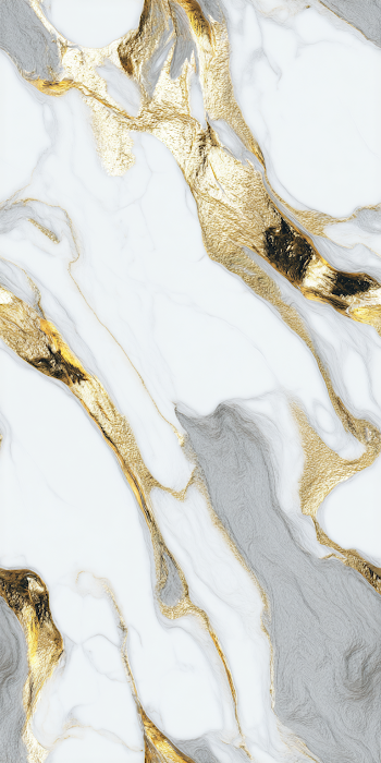 Luxurious Calacatta Marble with Gold Veins