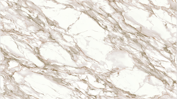 Luxurious Calacatta-Style White Marble Surface