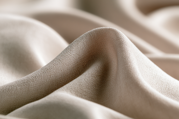 Luxurious Close-Up of Flowing Fabric