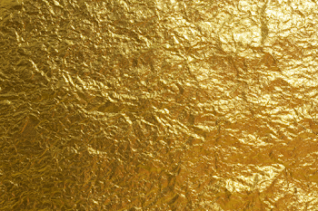 Luxurious Crumpled Gold Foil Texture