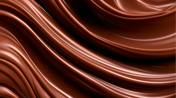 Luxurious Dark Chocolate Waves