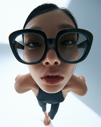 Luxurious Eyewear Campaign Portrait