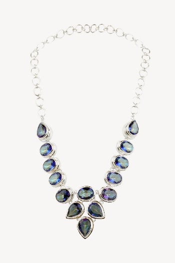 Luxurious gemstone necklace sticker, jewelry | Free PSD - rawpixel