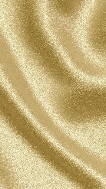 Luxurious Golden Satin Fabric Close-Up