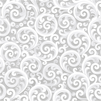 Luxurious Light Grey Spiral Ornament Texture