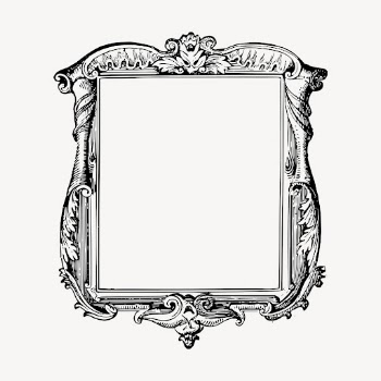 Luxurious ornate frame clipart, vintage | Free Vector - rawpixel
