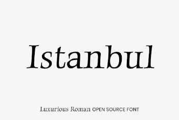 Luxurious Roman open source font | Free Font Add-on - rawpixel