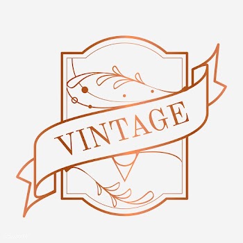 Luxurious vintage art nouveau badge vector | Free stock vector - 519491