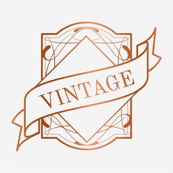 Luxurious vintage art nouveau badge vector | Free stock vector - 519594