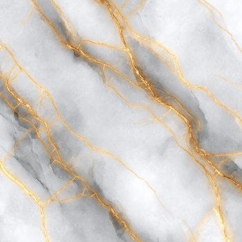 Luxurious White Marble Texture with Gold Veins
