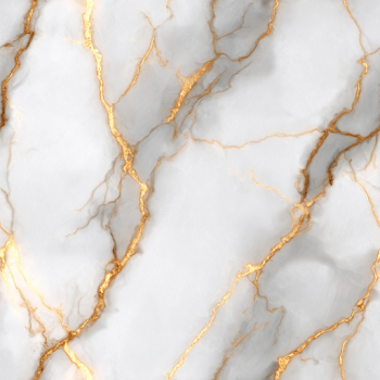 Luxurious White Marble with Elegant Gold Veins
