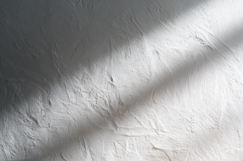 Luxurious White Plaster Wall with Subtle Texture