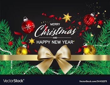 luxury christmas social media golden and black