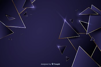 Luxury dark geometrical background Free Vector
