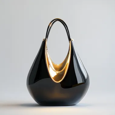 Luxury Ergonomic Handbag: Minimalist Design for Women