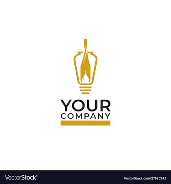 Luxury gold bottle and glasses wine simple logo vector image