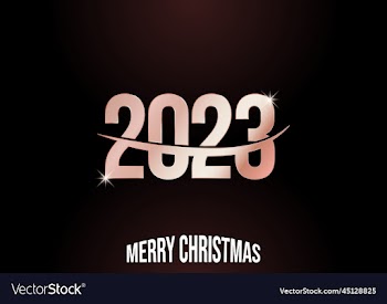 luxury gold gradient 2023 new year text