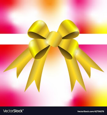 luxury gold ribbon on green background design