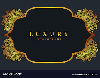 luxury golden mandala background