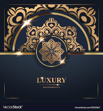 luxury golden mandala background free