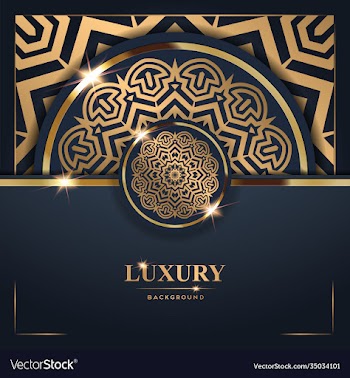 luxury golden mandala background free