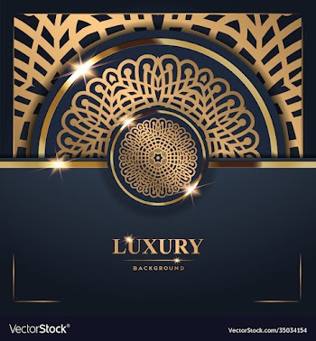 luxury golden mandala background free