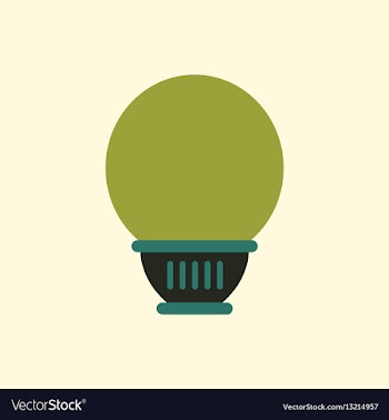 Luxury interior big plant in pot vector image
