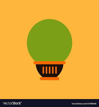 Luxury interior big plant in pot vector image