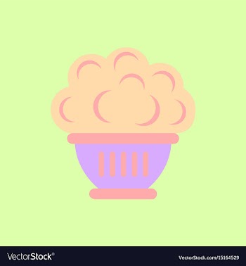 Luxury interior big plant in pot vector image