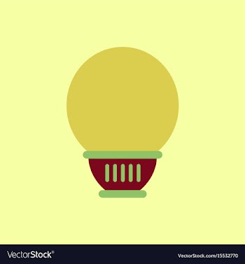 Luxury interior big plant in pot vector image