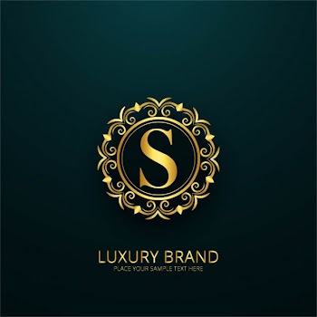 Luxury letter s logo Free Vector